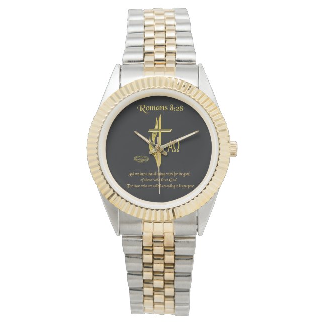 Reloj De Pulsera Productos John 3:16 (Anverso)