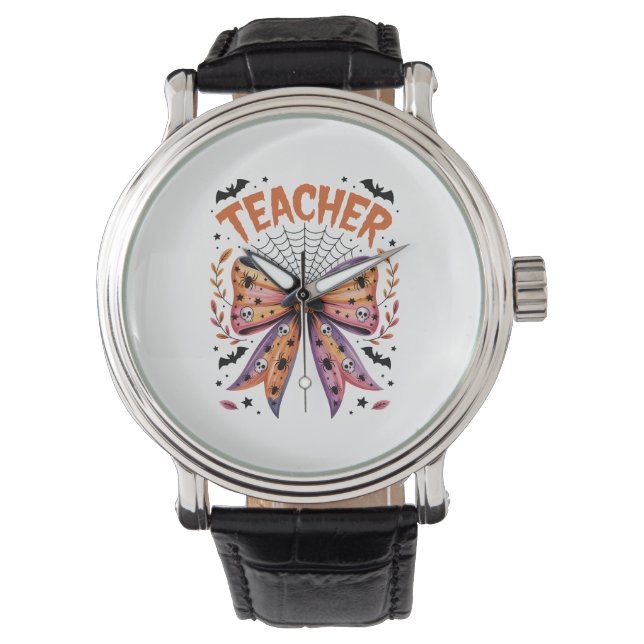 Reloj De Pulsera Profesor Spooky Halloween (Anverso)
