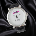 Reloj De Pulsera promoción de nombre corporativo del logotipo de la<br><div class="desc">personaliza con tu logotipo y nombre de la empresa. ideal idea de regalo corporativo.</div>
