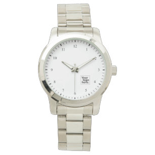 Reloj De Pulsera Promoción del logotipo de negocios moderno persona
