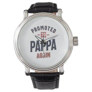 Reloj De Pulsera Promovido De Nuevo A Pappa Abuelo padre