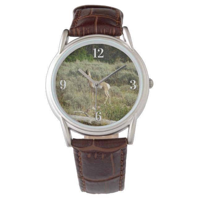 Reloj De Pulsera Pronghorn at Grand Teton National Park (Anverso)