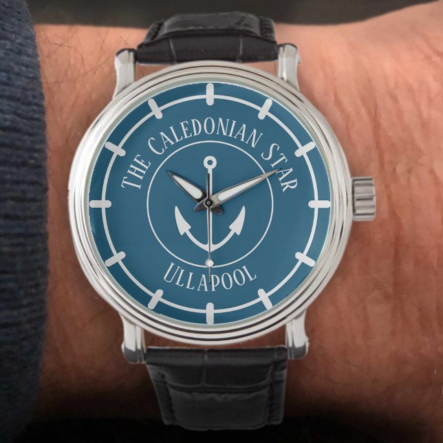 Reloj De Pulsera Propietario de barcos, marinero o tripulación de b (Subido por el creador)