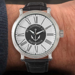 Reloj De Pulsera Propietario de yates, barco o tripulación de barco