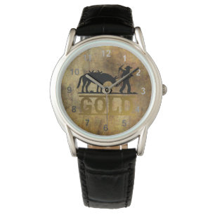 Reloj De Pulsera Prospector del oro