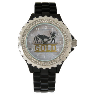 Reloj De Pulsera Prospector del oro