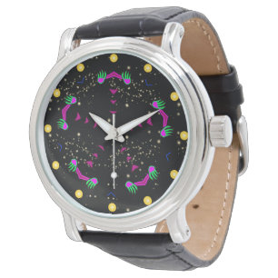 Reloj De Pulsera Protección del espíritu del oso tribal cósmico