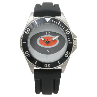 Reloj De Pulsera Protector de la corona masculina (color de fondo P