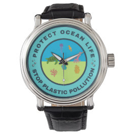 Reloj De Pulsera Proteger la vida oceánica