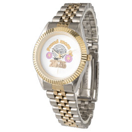 Reloj De Pulsera Proud Mom of Graduate 2026 – Graduation Celebratio