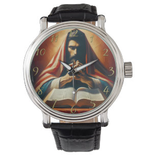 Reloj De Pulsera Proverbios 3:5 Biblia sagrada con manos