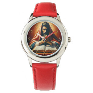 Reloj De Pulsera Proverbios 3:5 santa biblia con manos