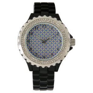Reloj De Pulsera Psicodelia Cuatro Vientos Espiral de baldosas Watc