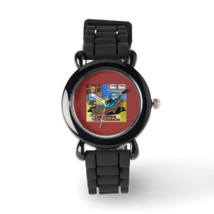 Reloj De Pulsera Psiquiatría: Tener Flashbacks Divertido Cartoon Ve
