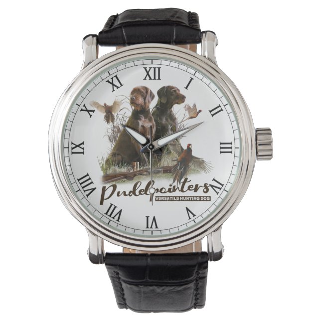 Reloj De Pulsera Pudelpointers, faisán de caza (Anverso)