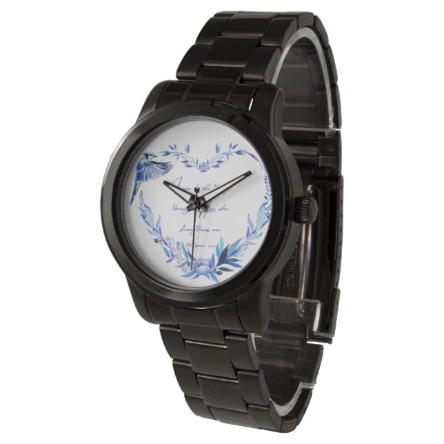 Reloj De Pulsera Puedo Hacer Todas Las Cosas Mirar (Angular)
