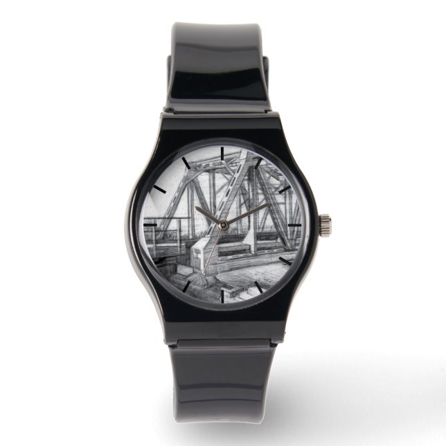 Reloj De Pulsera Puente antiguo (Anverso)