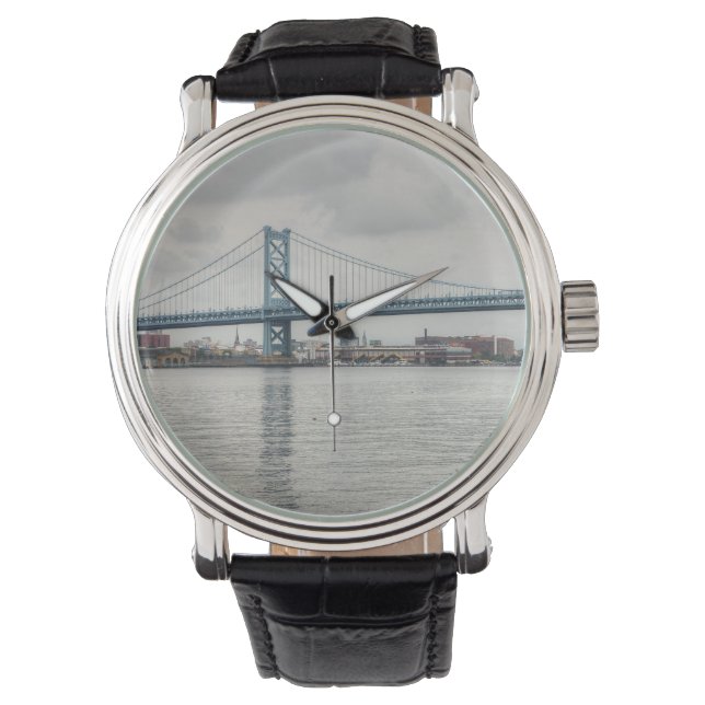 Reloj De Pulsera Puente Ben Franklin (Anverso)