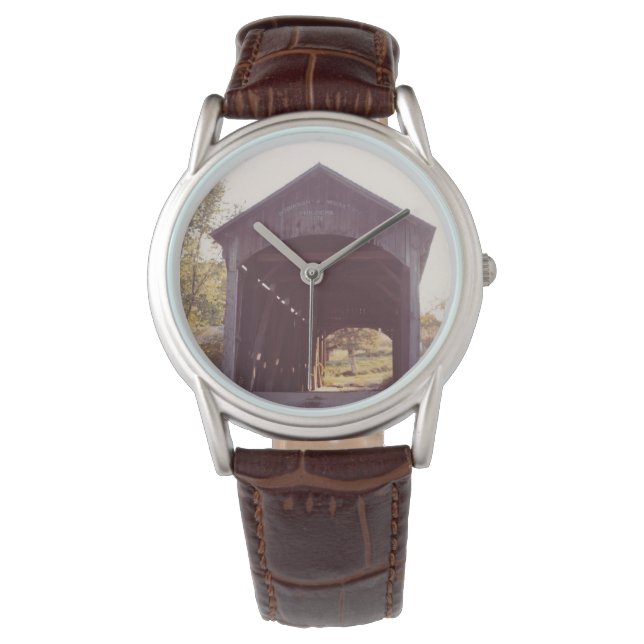 Reloj De Pulsera Puente cubierto (Anverso)