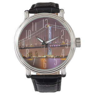 Reloj De Pulsera Puente de Ben Franklin