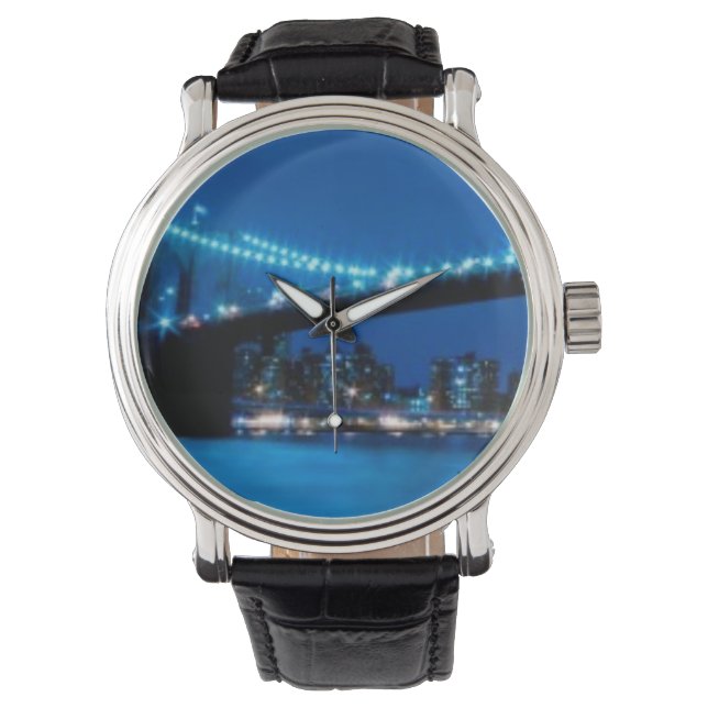 Reloj De Pulsera Puente de Brooklyn, Nueva York (Anverso)