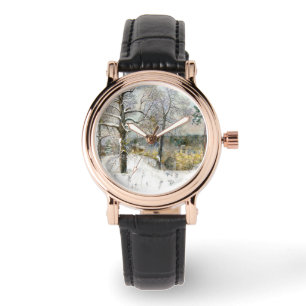 Reloj De Pulsera puente de invierno