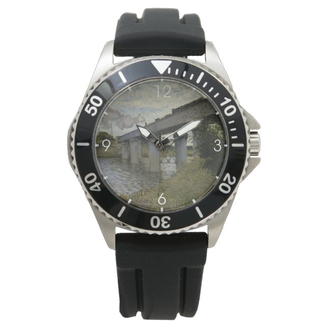 Reloj De Pulsera Puente ferroviario de Argenteuil (ferrocarril) (po (Anverso)