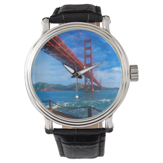 Reloj De Pulsera Puente Golden Gate, California (Anverso)