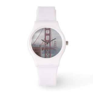 Reloj De Pulsera Puente Golden Gate en niebla