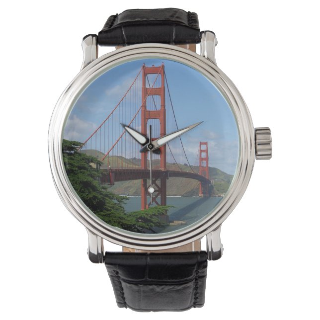 Reloj De Pulsera Puente Golden Gate San Francisco (Anverso)