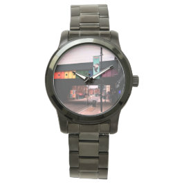 Reloj De Pulsera Puente rayado