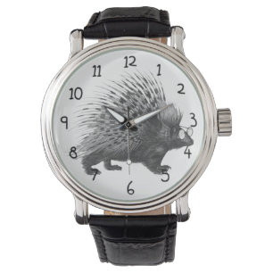 Reloj De Pulsera Puerco espín Nerdy