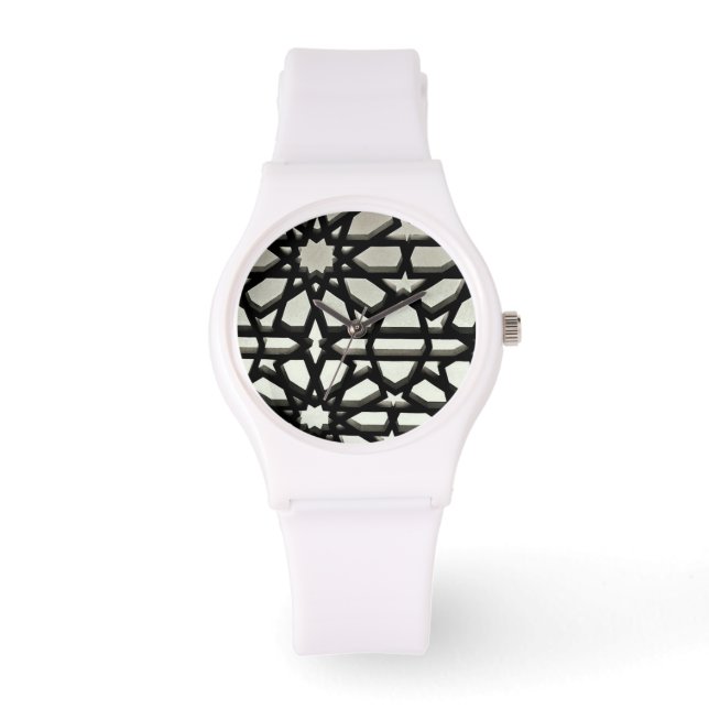 Reloj De Pulsera Puerta de hierro negro (Anverso)