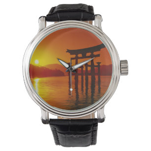 Reloj De Pulsera Puerta O-Torii, santuario Itsukushima, Miyajima,