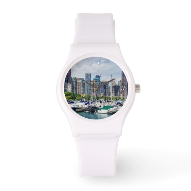Reloj De Pulsera Puerto de Chicago (Anverso)