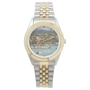 Reloj De Pulsera Puerto deportivo de Aruba