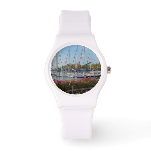 Reloj De Pulsera Puerto para yates de Virgin Gorda (Anverso)
