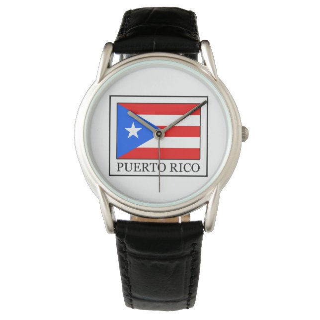 Reloj De Pulsera Puerto Rico (Anverso)