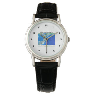 Reloj De Pulsera Puerto Rico: La parte más profunda del Atlántico N
