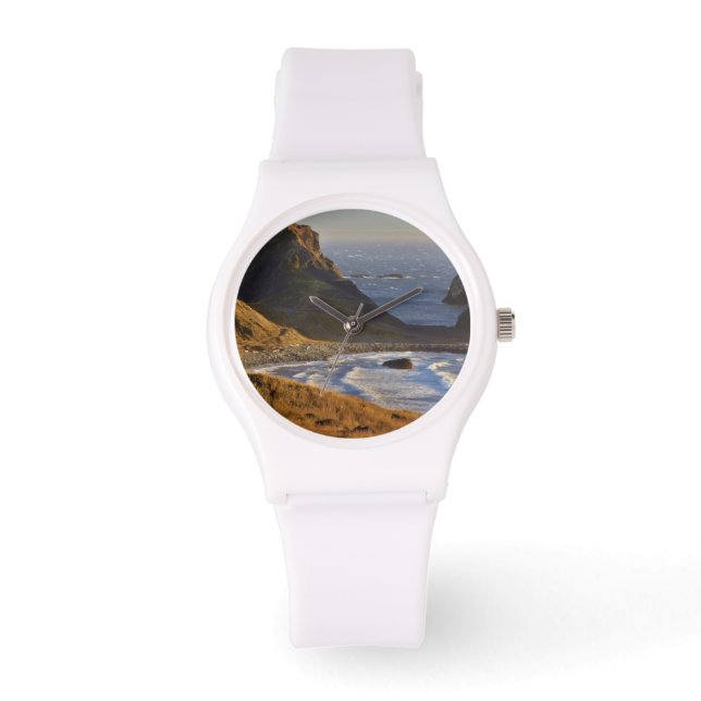Reloj De Pulsera Puesta de sol, montones de mar, Sisters, costa de  (Anverso)