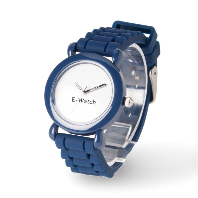 Reloj De Pulsera Pulsera con encanto redondo eWatch (Ángulo)