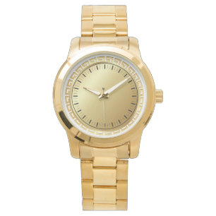 Reloj De Pulsera Pulsera de oro sobredimensionada masculina
