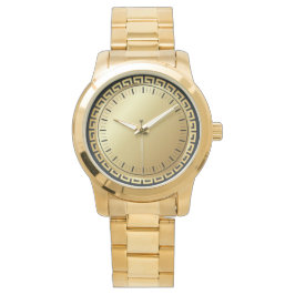 Reloj De Pulsera Pulsera de oro sobredimensionada masculina
