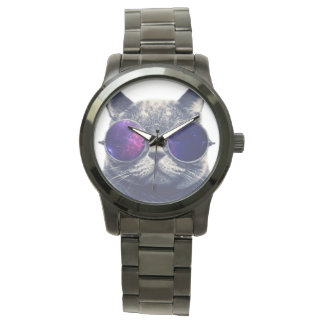Reloj De Pulsera Pulsera negra sobredimensionada personalizado