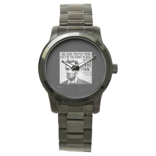 Reloj De Pulsera Pulsera reloj cita Lincoln & Manténgase Firme
