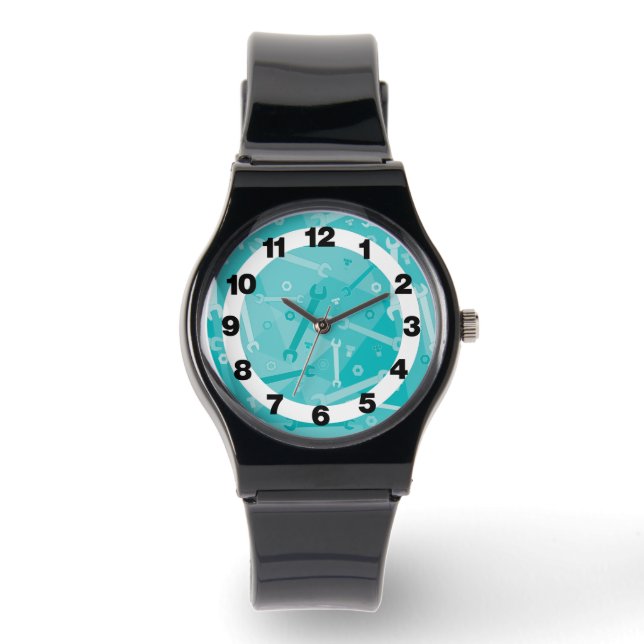 Reloj De Pulsera Pulseras, tuercas y pernos (Anverso)