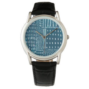 Reloj De Pulsera Puntadas de Sashiko