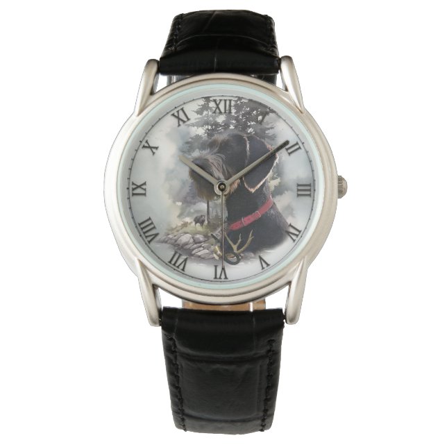 Reloj De Pulsera Puntero cableado alemán, GWP (Anverso)