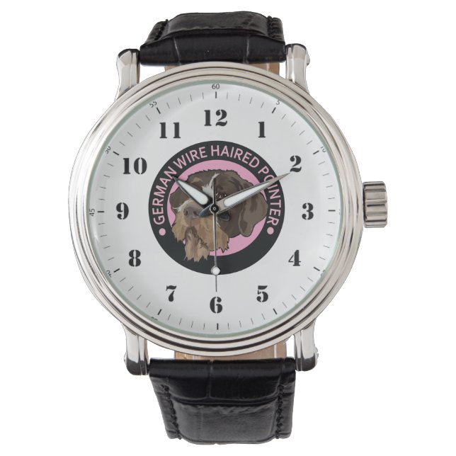 Reloj De Pulsera Puntero de cable alemán (Anverso)