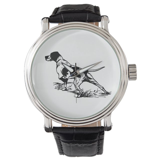 Reloj De Pulsera Puntero en inglés (Anverso)